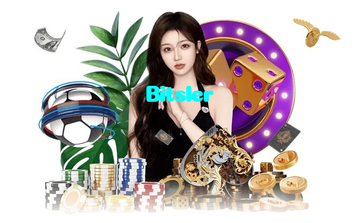 Bitsler casino presented on mobile device in Pakistan with slots and live games